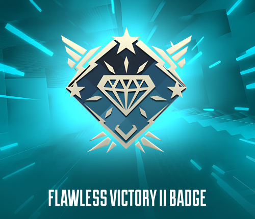 FLAWLESS VICTORY II BADGE